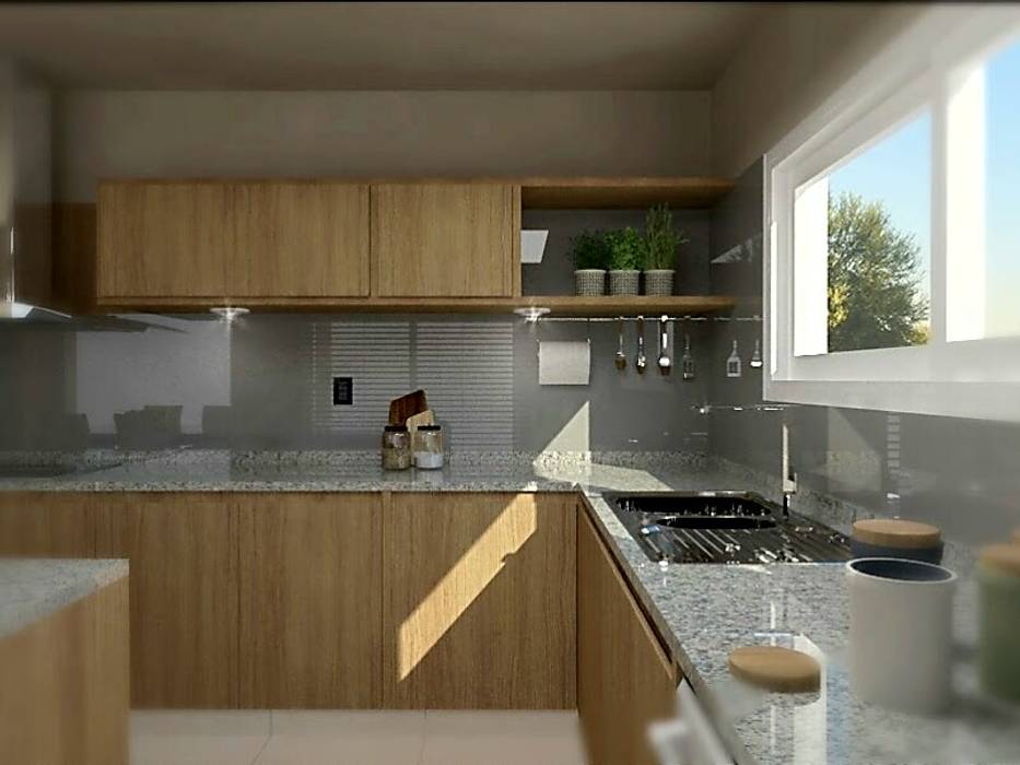 Cocina moderna VI Arquitectura & Dis. Interior Cocinas modernas: Ideas, imágenes y decoración