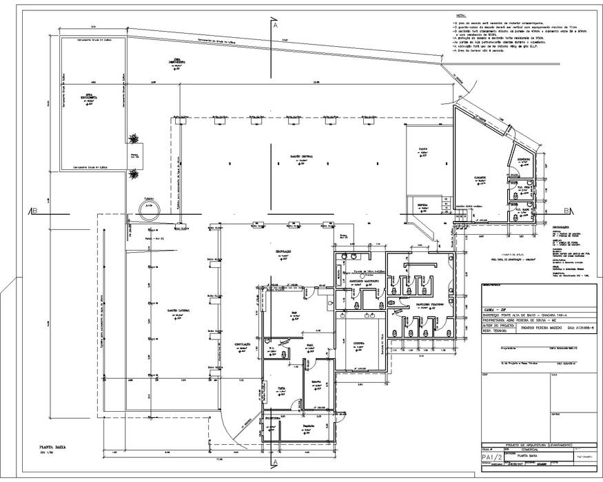 Aprovação de Projeto Contra Incêndio e Alvará de Funcionamento , Arquiteto e Urbanista Ricardo Pereira Macedo Arquiteto e Urbanista Ricardo Pereira Macedo Espacios comerciales Compuestos de madera y plástico Bares y Clubs