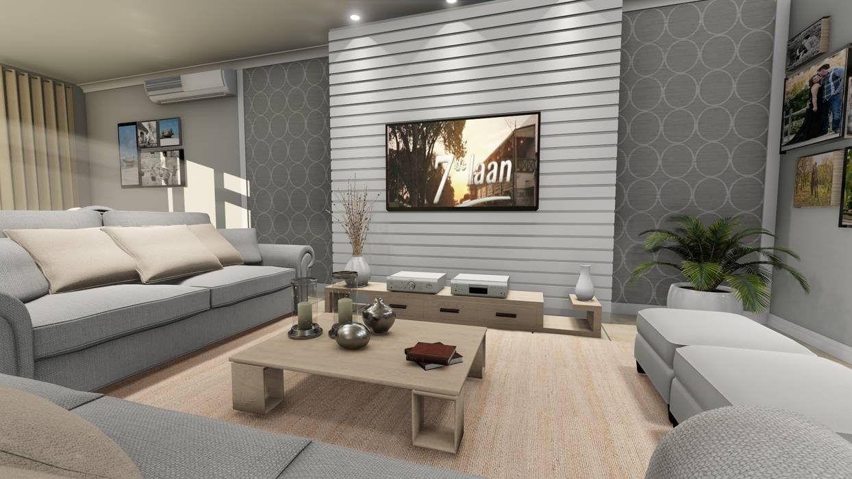 Lining Room desing, A&L 3D Specialists A&L 3D Specialists Modern living room Accessories & decoration