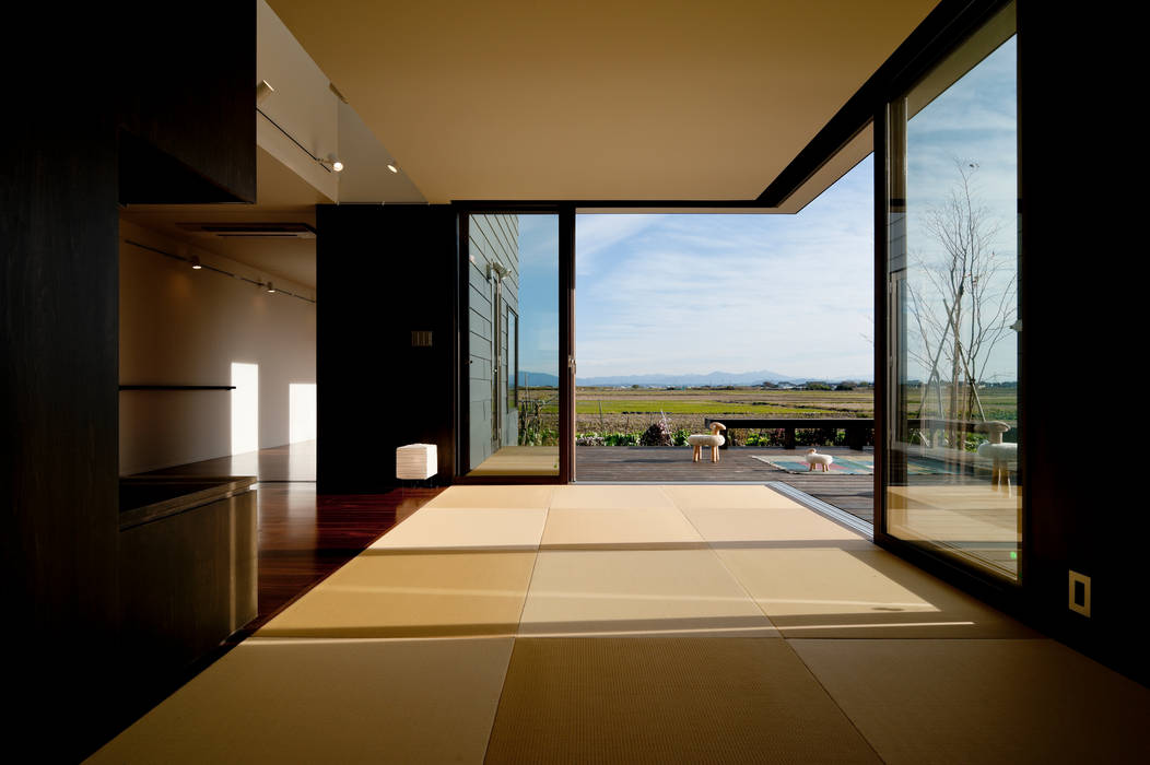 k house, Takeru Shoji Architects.Co.,Ltd Takeru Shoji Architects.Co.,Ltd Media room