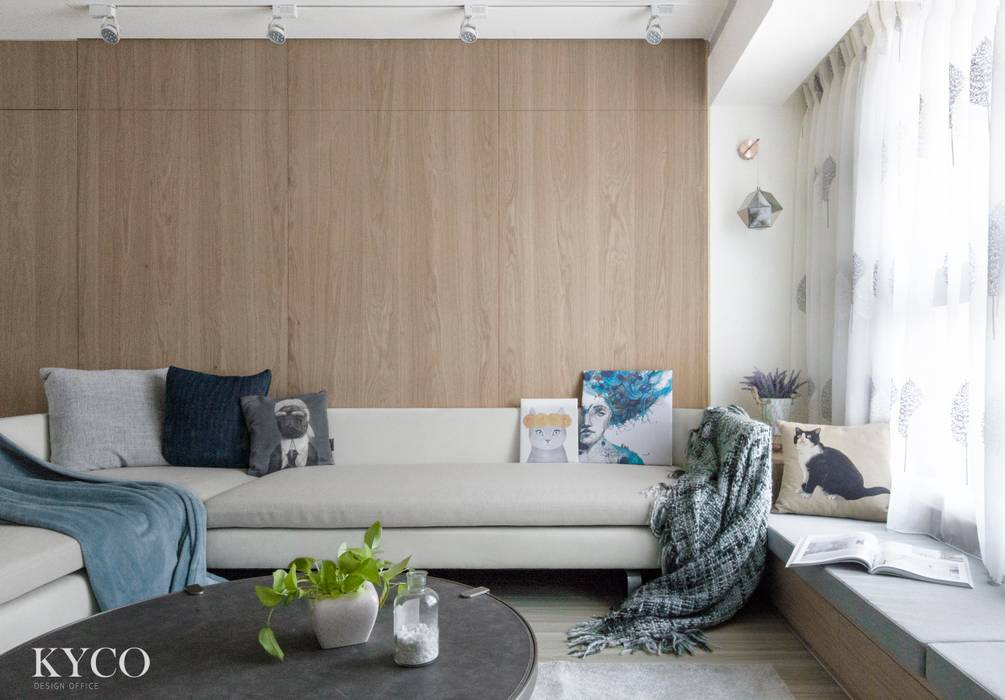 浮光LOFT, 芮晟設計事務所 芮晟設計事務所 Modern Bedroom Wood-Plastic Composite