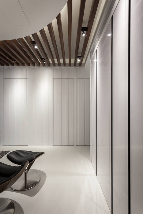 Interior Design - Ko Residence, 王子華設計工作室 王子華設計工作室 客廳 儲藏櫃