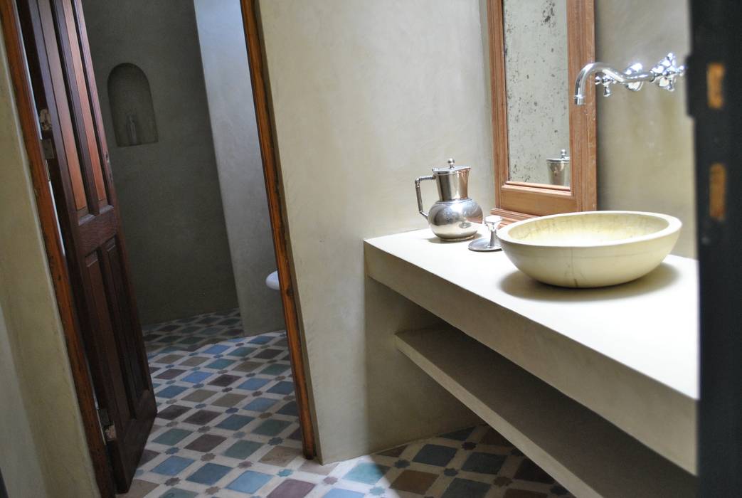 Casa LO, Gomez Vidaguren Arquitectos Gomez Vidaguren Arquitectos Rustic style bathroom