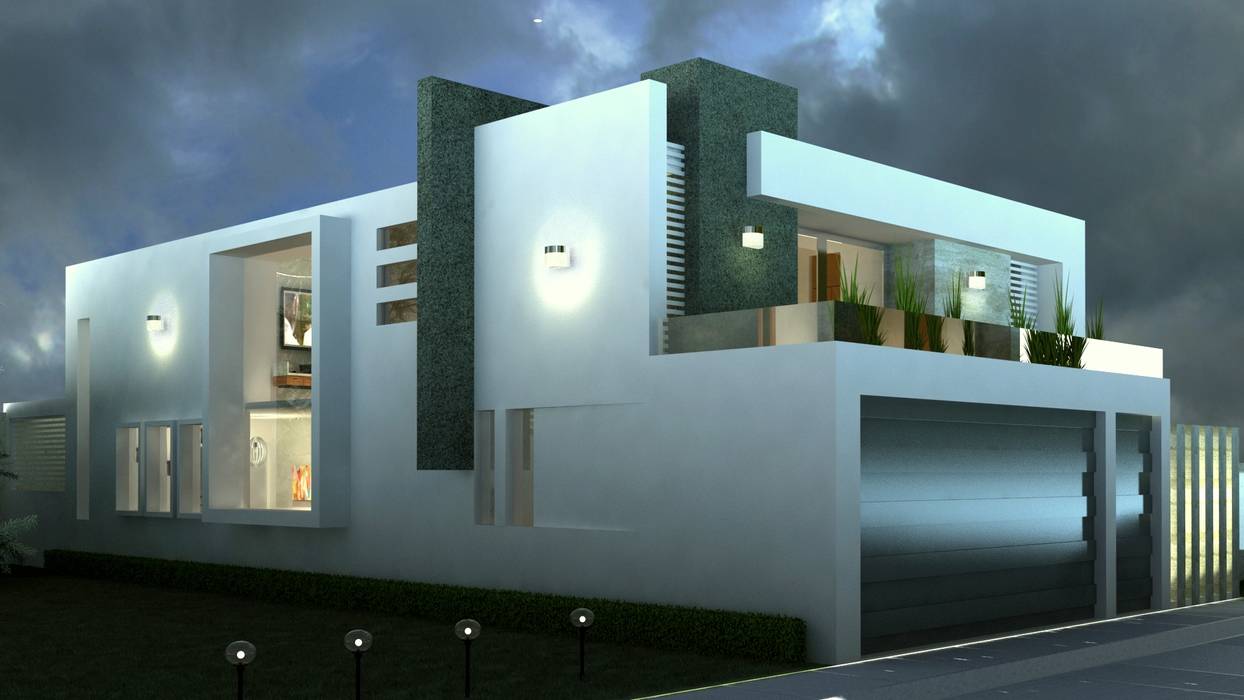 Residencia Marquesa Animas Xalapa Veracruz, CouturierStudio CouturierStudio Minimalist house