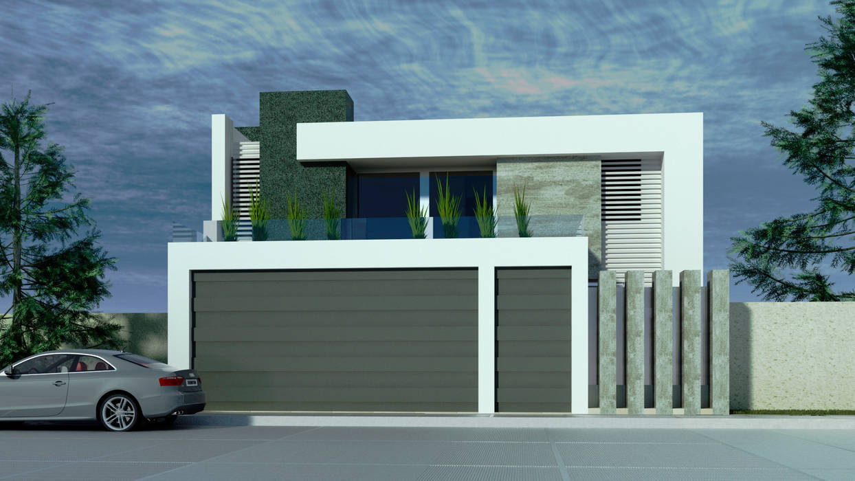 Residencia Marquesa Animas Xalapa Veracruz, CouturierStudio CouturierStudio Minimalist house