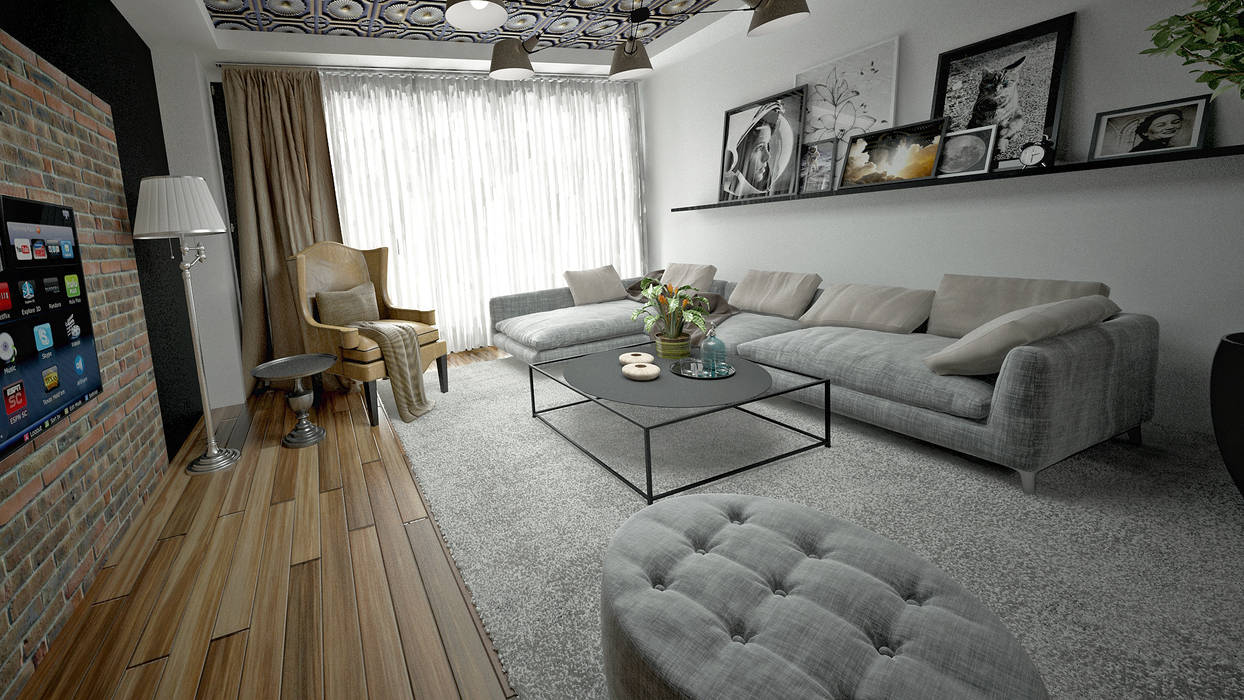 homify Modern Oturma Odası