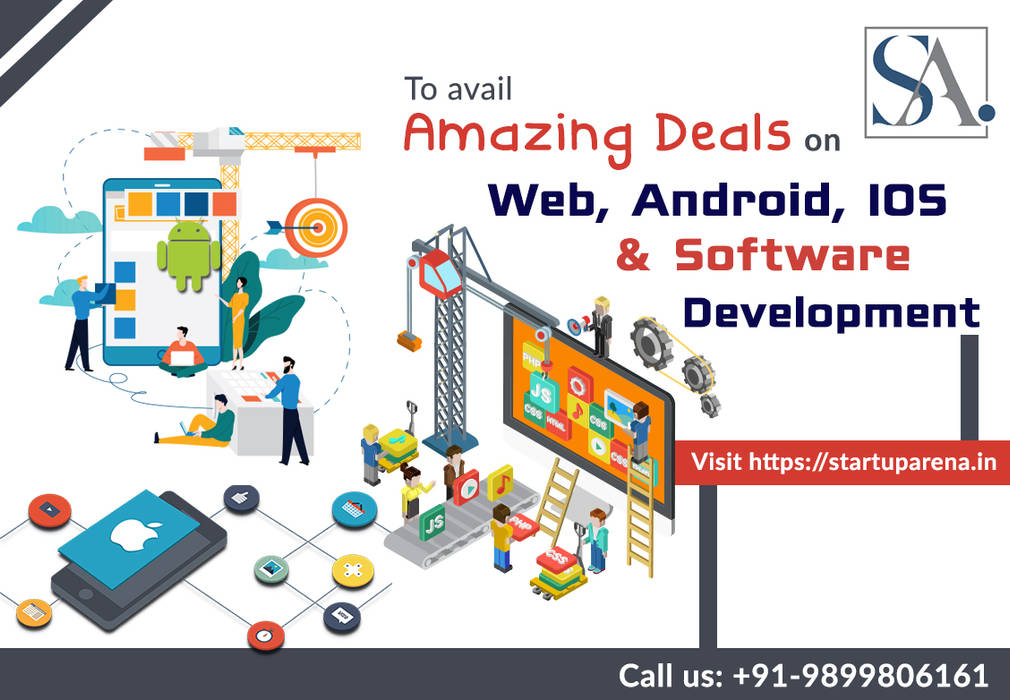 Android app design and web development company in india, Startuparena Startuparena 商業空間 商業空間