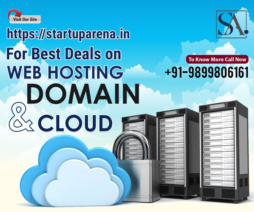 Domain Registration Web Hosting Services Cloud Hosting in India, Startuparena Startuparena Espacios comerciales Espacios comerciales