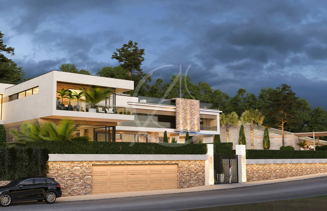 Amazing Modern Vacation House Modern Houses By Comelite Architecture Structure And Interior Design Modern Homify