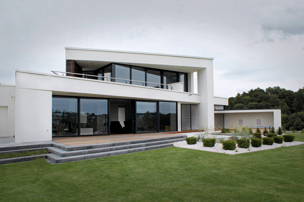 Modernes designhaus mit flachdach, avantecture gmbh homify
