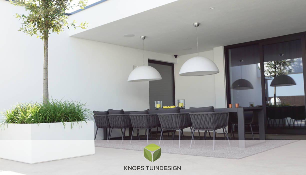 Luxe wellnesstuin Hilvarenbeek , Knops Tuindesign Knops Tuindesign