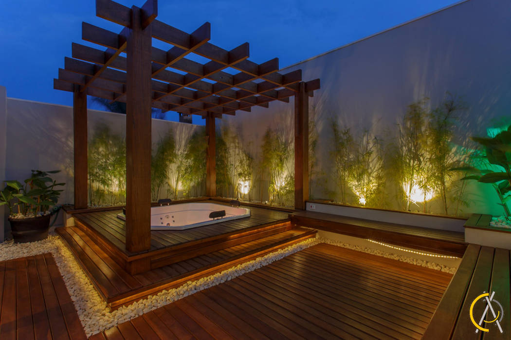 Spa!, Algodoal Arquitetura Algodoal Arquitetura 蒸氣浴 木頭 Wood effect