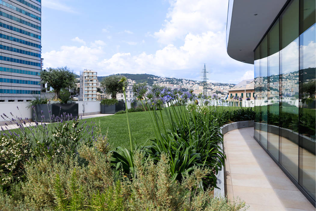 TERRAZZA MERCEDES | Genova, marta carraro marta carraro Espaços comerciais Locais de eventos