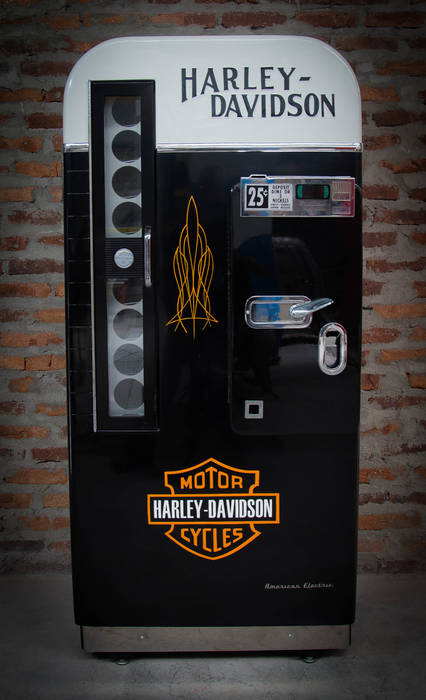 Vendo-81 1950s - Custom Harley-Davidson, OldLook OldLook Dapur Klasik Metal Small appliances