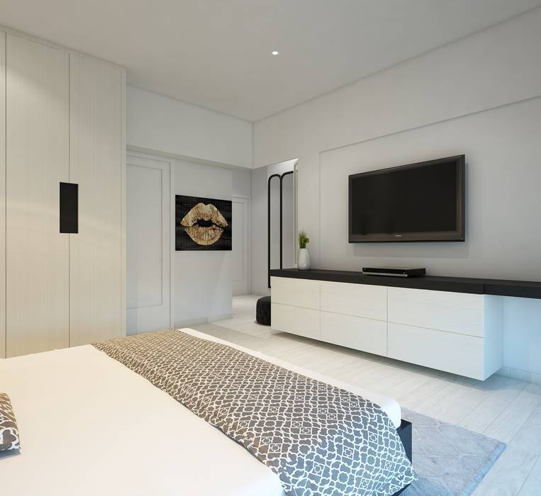 homify Modern style bedroom