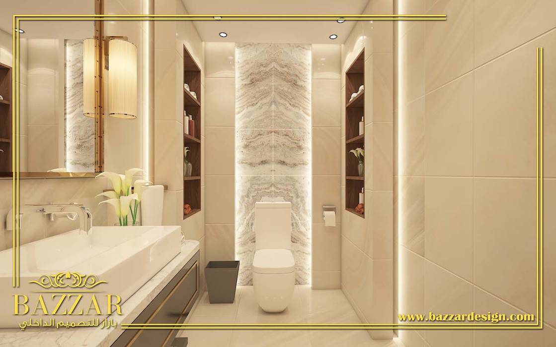تصميم حمامات, Bazzar Design Bazzar Design Ванна кімната Прикраса