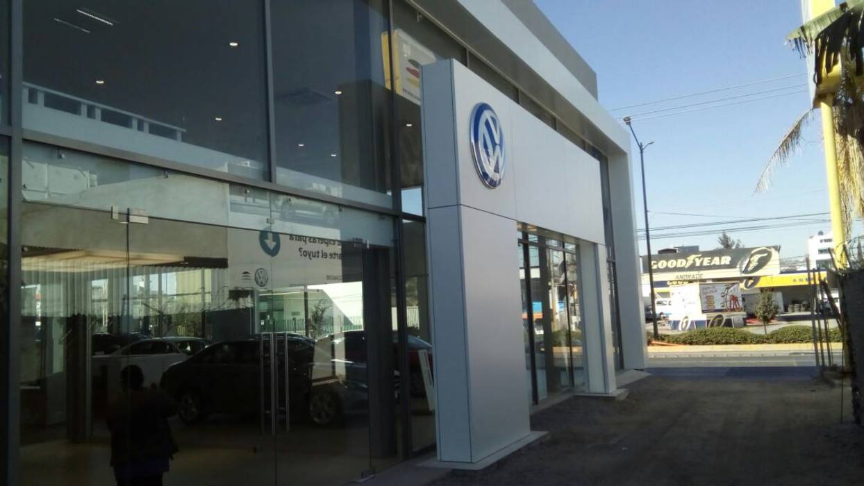 Agencia Volkswagen, ALUCO SOLUCIONES ALUCO SOLUCIONES Powierzchnie handlowe Salony samochodowe