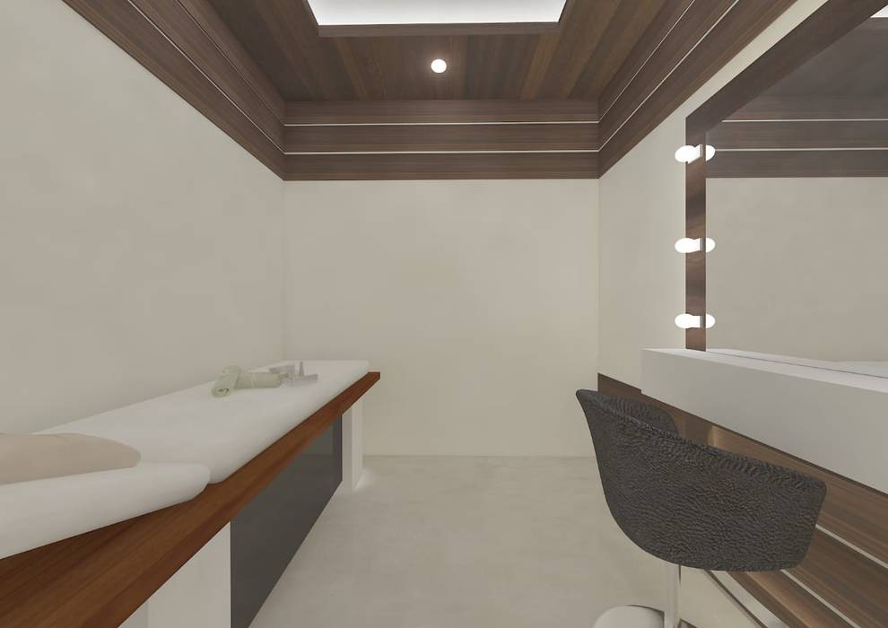 Make Up cum Beauty Room.. homify Commercial spaces Commercial Spaces