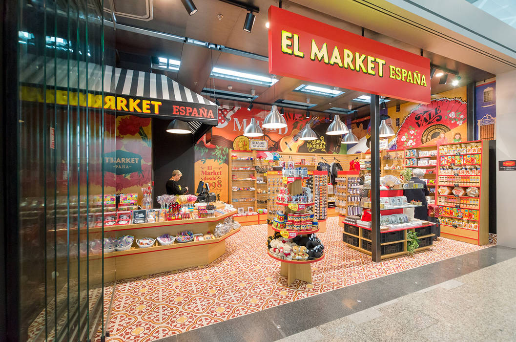 Tiendas El Market España, Artelux Artelux Commercial spaces Tiles Airports
