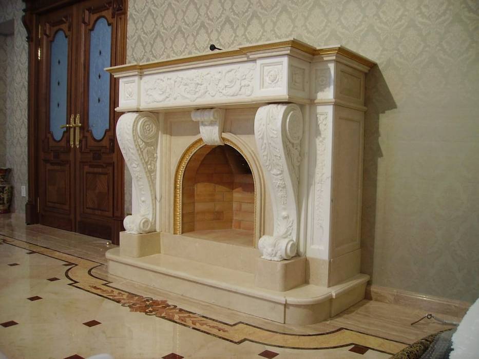 Камень , ООО "GLOBAL INTERIOR" ООО 'GLOBAL INTERIOR' Living room Stone