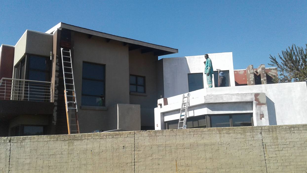 Painting of a big Residential House in Serengeti Surbubs, Bem-Co Holdings Bem-Co Holdings