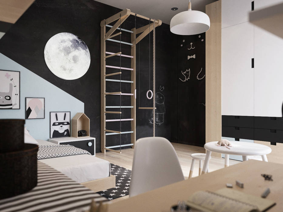 Dizajn Interera Kiev Tishchenko Com Ua Scandinavian Style Nursery Kids Room Homify