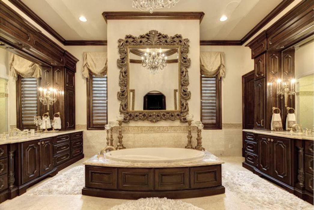 Mediterranean Bathroom Subramanian- Homify Mediterranean style bathrooms