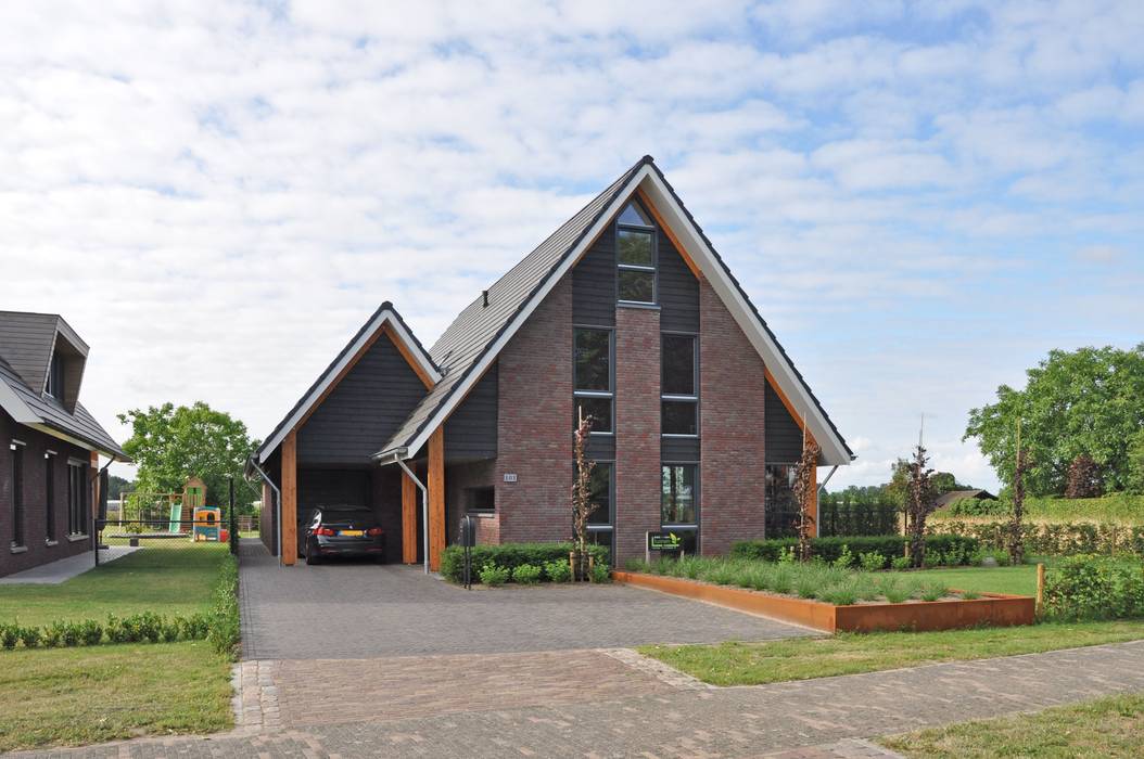 Eigentijdse woning, Bongers Architecten Bongers Architecten วิลล่า