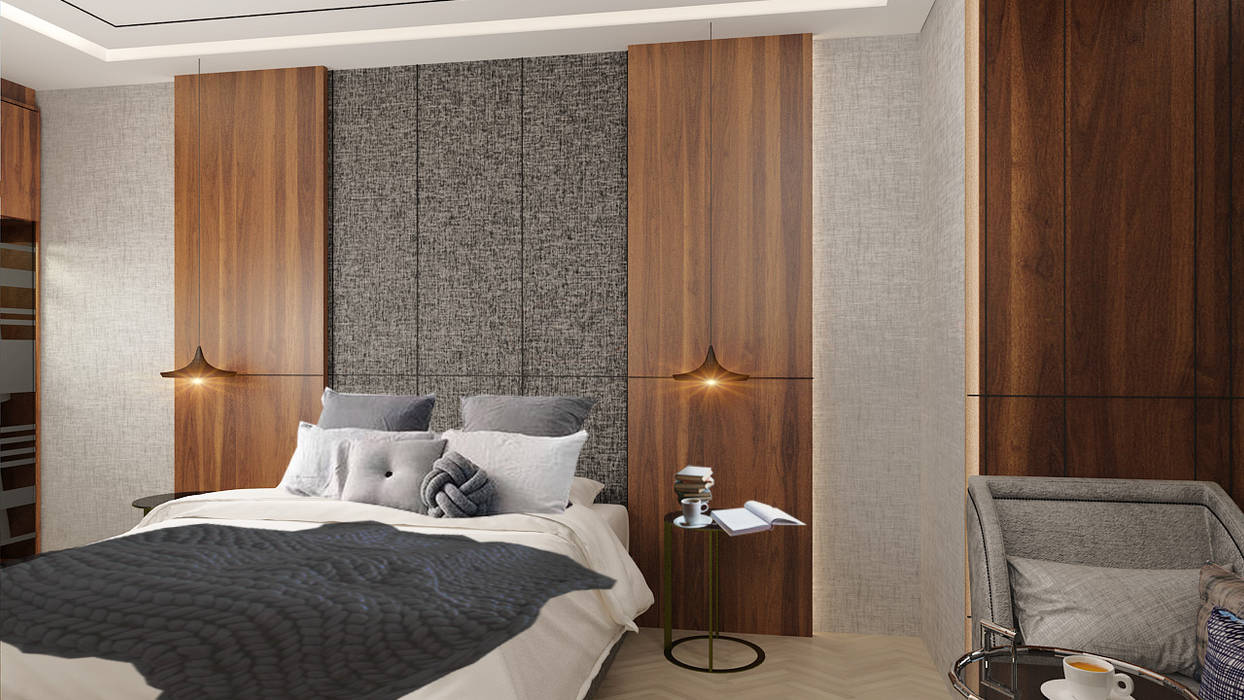 MasterBedroom Co+in Collaborative Lab Kamar Tidur Modern Kayu Wood effect bedroom,masterbedroom,luxury,contemporary