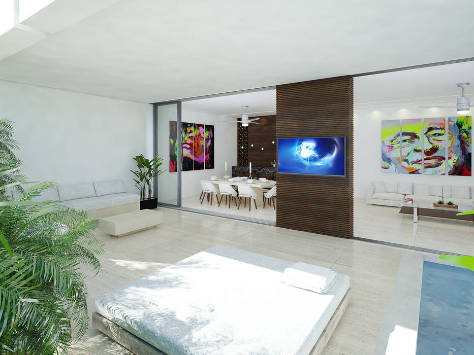 residencia seis ocho, Daniel Cota Arquitectura | Despacho de arquitectos | Cancún Daniel Cota Arquitectura | Despacho de arquitectos | Cancún