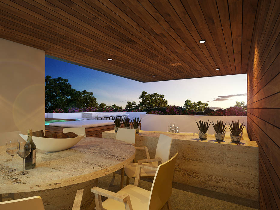 roof garden Daniel Cota Arquitectura | Despacho de arquitectos | Cancún