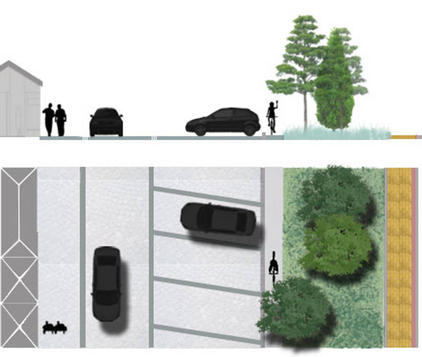 Claudia Gomes Jardins de fachadas de casas