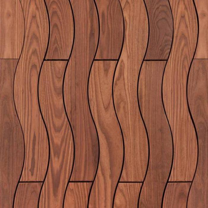 Curly Decking Motama Interiors and Exteriors Walls Solid Wood Multicolored Wall & floor coverings