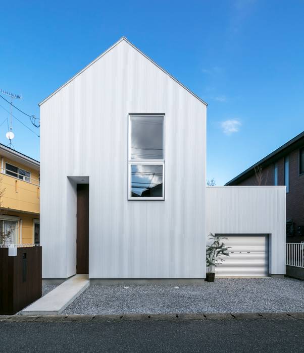 矢作の家, 星設計室 星設計室 Wooden houses Metal