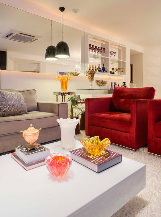 RI Arquitetura Modern living room