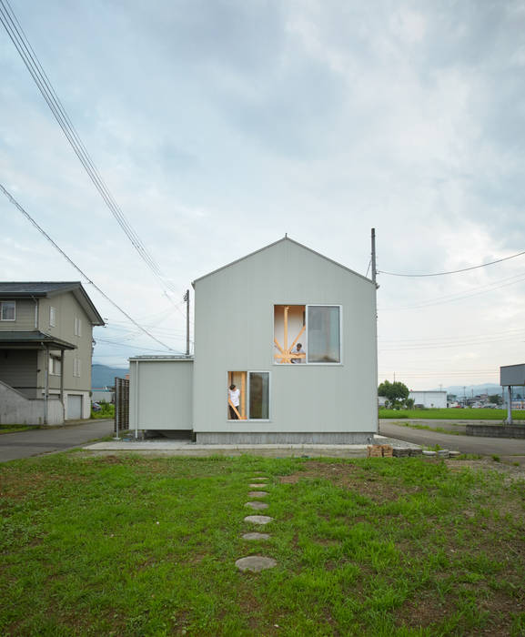 m house, Takeru Shoji Architects.Co.,Ltd Takeru Shoji Architects.Co.,Ltd Casas ecléticas