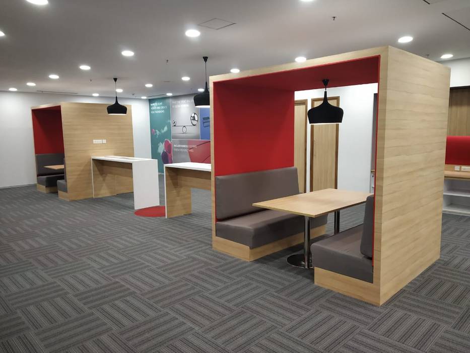 Office work, unlimteddesigns/bansal designs unlimteddesigns/bansal designs Commercial spaces MDF Offices & stores