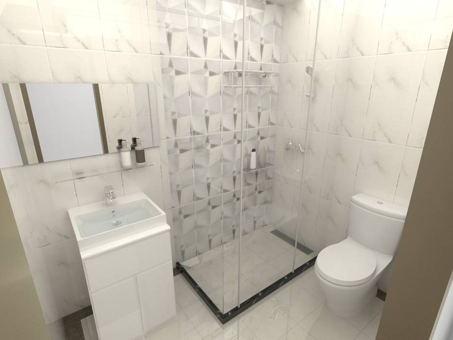 浴室Render2 並聯建築科技有限公司 浴室 廁所