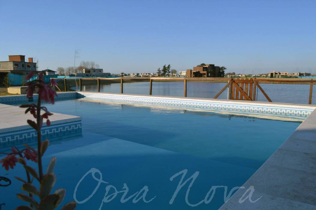 Pileta Opra Nova - Arquitectos - Buenos Aires - Zona Oeste Piscinas de jardín