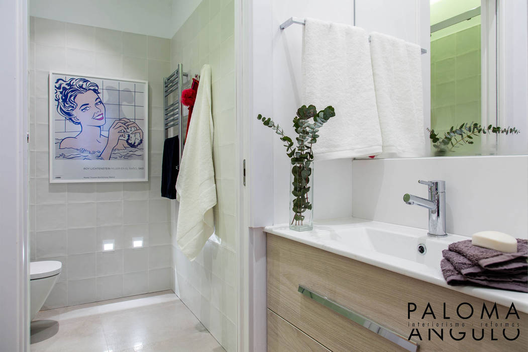 BAÑO Interiorismo Paloma Angulo Baños de estilo moderno