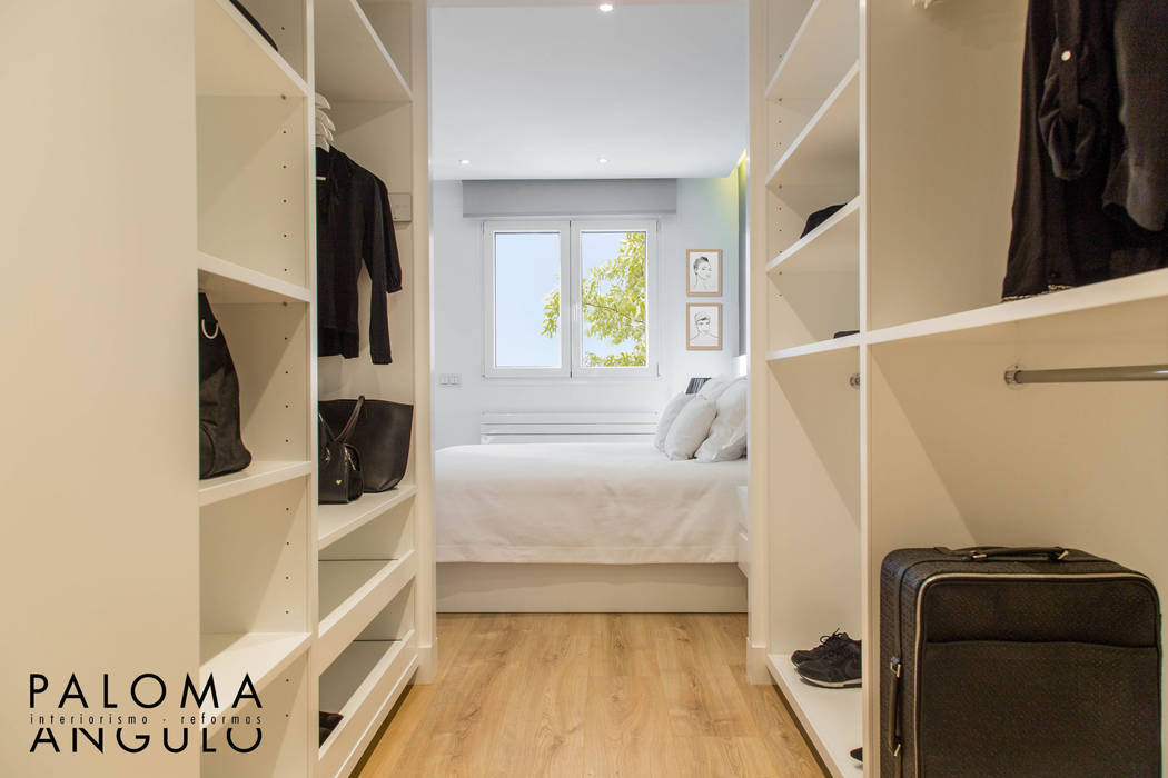 VIVIENDA MADRID CENTRO, Interiorismo Paloma Angulo Interiorismo Paloma Angulo Modern dressing room