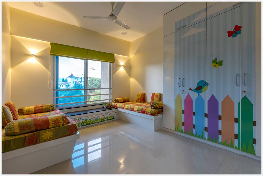 Mr. Prashant Pawar and Family, GREEN HAT STUDIO PVT LTD GREEN HAT STUDIO PVT LTD Nursery/kid’s room