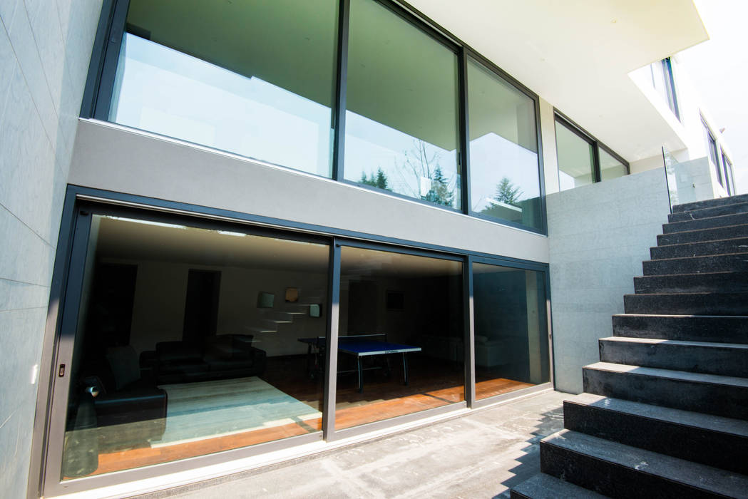 Residencia Privada Pedregal, Windlock - soluciones sustentables Windlock - soluciones sustentables uPVC windows Glass