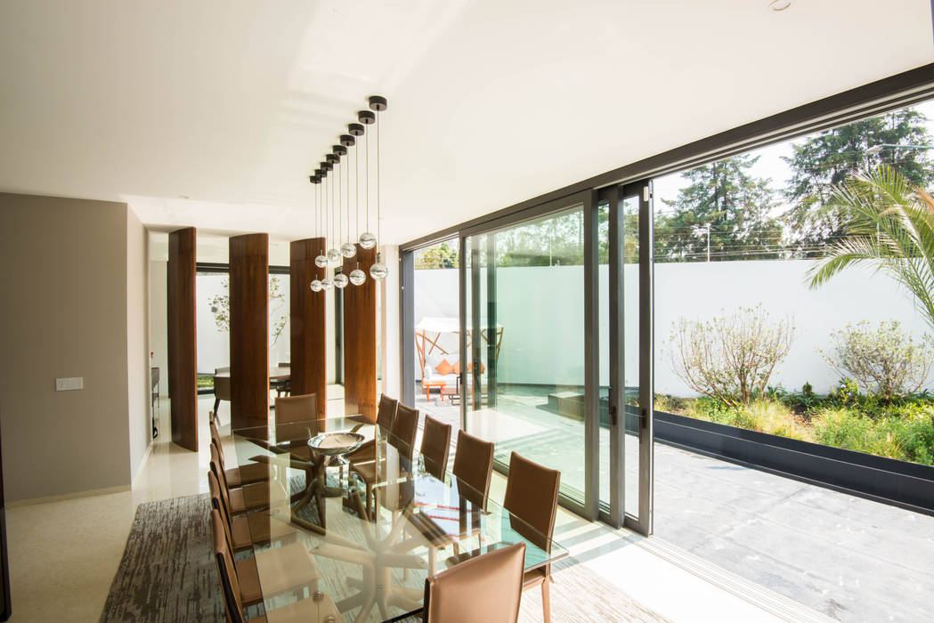 Residencia Privada Pedregal, Windlock - soluciones sustentables Windlock - soluciones sustentables Sliding doors Glass
