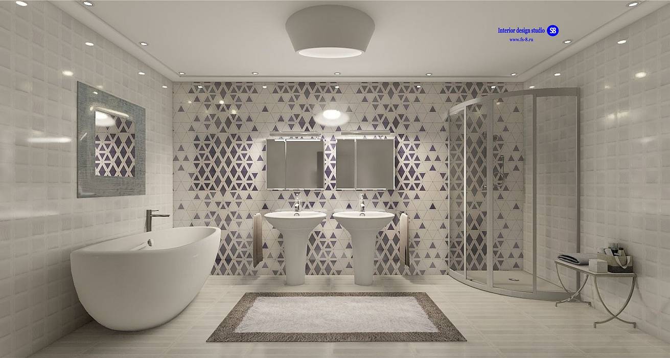Bathroom 'Design studio S-8' Minimalist style bathroom bathroom