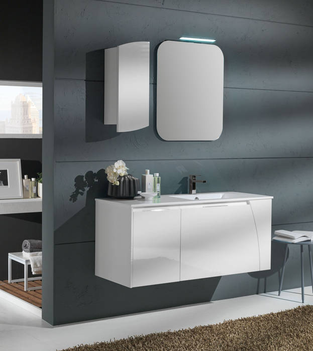 SOFT, FALEGNAMERIA ADRIATICA S.r.l. FALEGNAMERIA ADRIATICA S.r.l. Modern style bathrooms