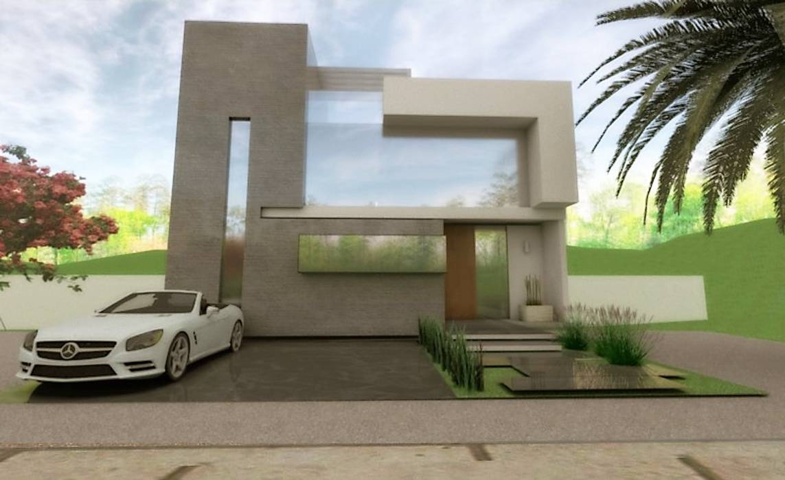 CASA EN PACHUCA HGO. "LA CONCEPCION", HH ARQUITECTURA HH ARQUITECTURA Single family home Bricks