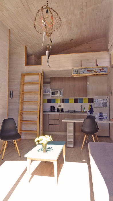 Cabañas Algarrobo, m2 estudio arquitectos - Santiago m2 estudio arquitectos - Santiago Scandinavian style kitchen