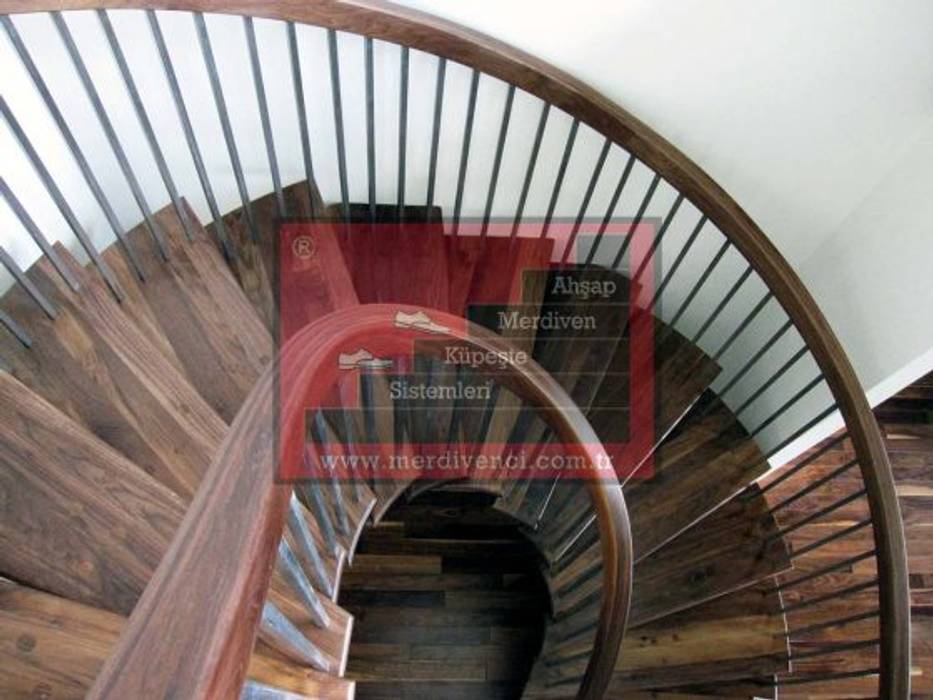 Demir Kaplama Ahşap Merdivenler, RST AHŞAP RST AHŞAP Stairs Stairs