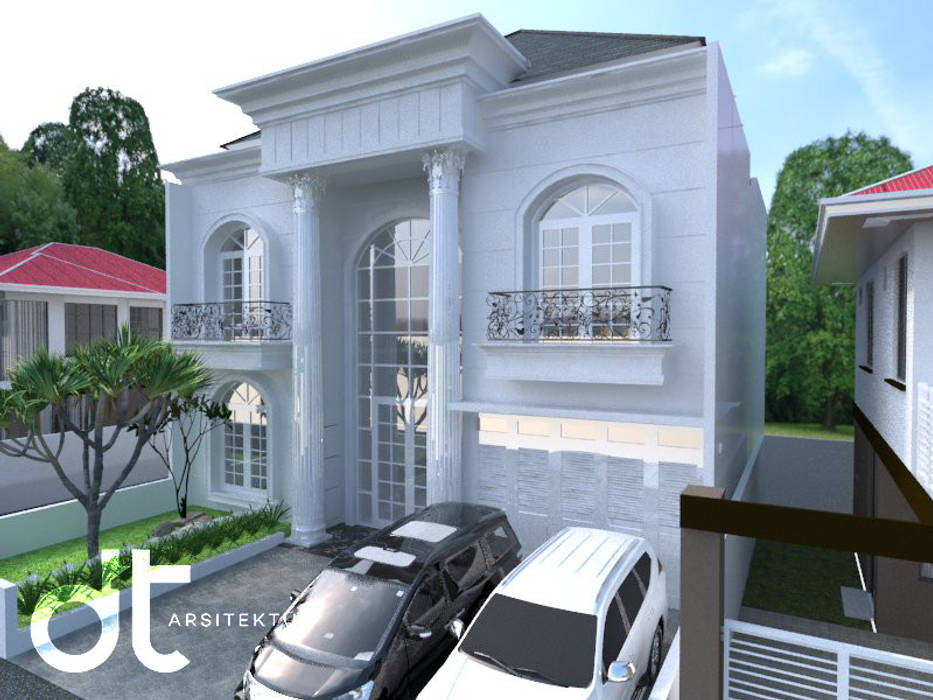 PROJECT JATI ASIH BEKASI, Rumah Desain Tropis Rumah Desain Tropis Modern home